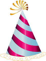 Party Hat Transparent Background - Birthday Hat Transparent Background Png