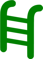 Green Ladder Icon - Free Green Ladder Icons Ladder Icon Green Png