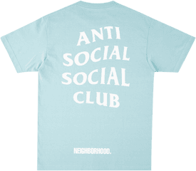 Anti Social Club Cotton Turbo - Short Sleeve Png