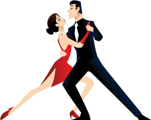 Clip Art Ballroom Tango Vector Graphics - Dance Salsa Png