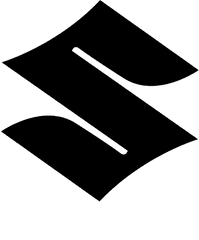 Download Hd Suzuki Logo Black And White - Suziki Car Logo Png