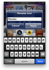 Easily Rename Your Iphone App Icons - Rename Apps On Iphone Png