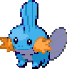 Pixilart - Mudkip Gen 3 Sprite Png