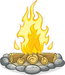 Download Free Campfire File Icon Favicon Freepngimg - Camp Fire Clipart Transparent Background Png