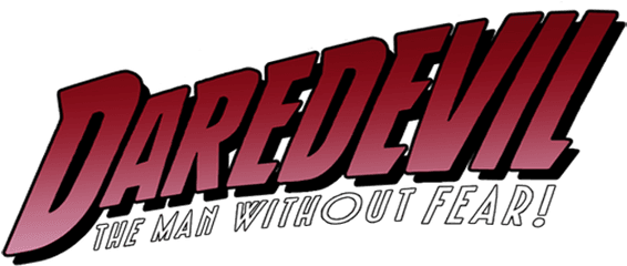 Official Daredevil Logo For Netflix Series - Daredevil Comic Logo Png