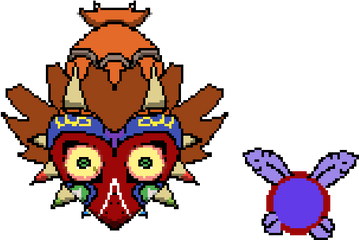 Majora Mask Skull Kid - Illustration Png