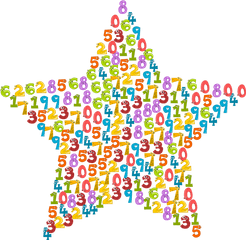 Christmas Ornamentsymmetrytext Png Clipart - Royalty Free Alphabet Star