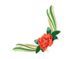 Flower Portable Rose Design Graphics Floral Border - Free PNG