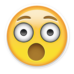 Download Hd Shocked Emoji Png Image - Transparent Background Emoji Shock