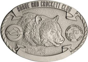 Trophy Recognition Belt Buckles Boone And Crockett Club - Coin Png