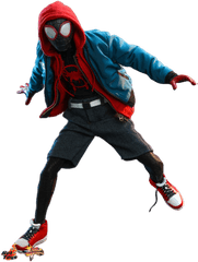 Action Figure Miles Morales - Homem Aranha No Aranhaverso Png