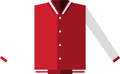 Free Baseball Jacket Png With - Long Sleeve