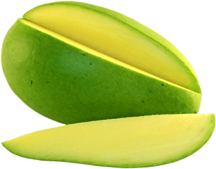 Download Green Mango Slice Png - Transparent Green Mango Png