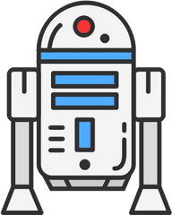 C3po R2d2 Robot Starwars Icon - Star Wars Icon Png