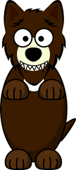 Wolf Animal Cartoon - Cartoon Wolf Clipart Png