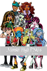 Monster High Png By Nyssa - Monster High Vector Free