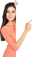 Female Business Finger PNG Download Free