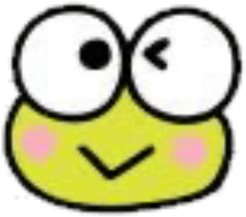 Remixit Keroppi Kawaii Sanrio Sticker - Happy Png