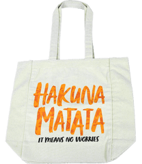 Lion King Hakuna Matata Tote - Tote Bag Png