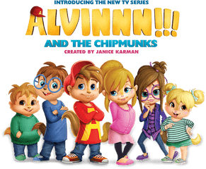 Alvin And The Chipmunks 2015 Tv Series - Alvinnn And The Chipmunks Coloring Pages Png