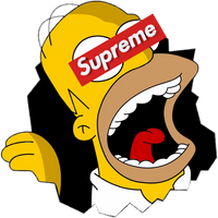 Homer Bart Yellow Simpsons Logo Tapped Simpson - Free PNG