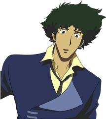 Spike Spiegel And Batman Vs Overwatch - Cowboy Bebop Spike Png