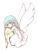 Girl Anime Angel Free Clipart HQ - Free PNG