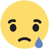 Emoticon Like Button Face Sadness Facebook Emoji - Free PNG
