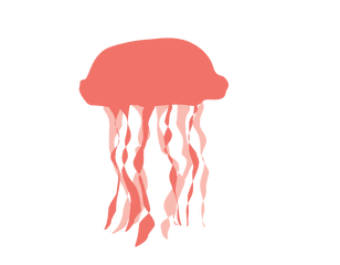 Download Jellyfish Png Transparent - Transparent Background Jellyfish Clipart