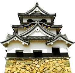 The Castle Visit Hikone - Hikone Castle Png