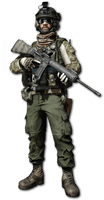 Battlefield Army Company Fusilier Bad Vietnam - Free PNG