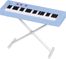 School Band Playset Keyboard Detail - Electric Piano Png