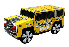 Hummer Yellow PNG File HD