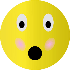 Faces Clipart Embarrassed Transparent - Embarrassed Smileys Emoticons Png