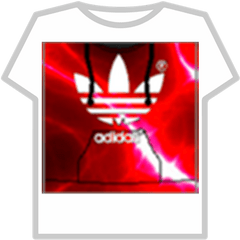 Red Lightning Adidas - Zamasu T Shirt Roblox Png