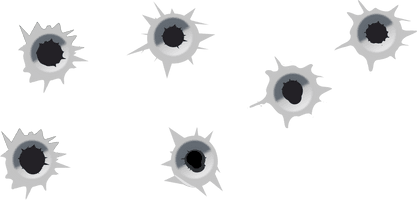 Bullet Shot Hole Png Image