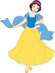 Snow White Vector - Cartoon Princess Snow White Png