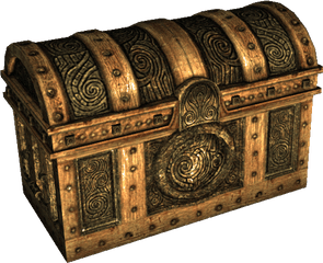 Download Sr Icon Cont Chest 04 - Skyrim Chest Png