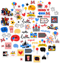 Best Day Ever - For Disney Die Cuts Best Day Ever Stickers Png