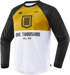 Icon 1000 Status Mens Gold Long Sleeve Offroad Riding Dirtbike Racing Jersey Jtu0027s Cycles - Icon 1000 Jersey Png