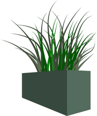 Pot Grass Plant Weeds - Transparent Background Plant Grass Png