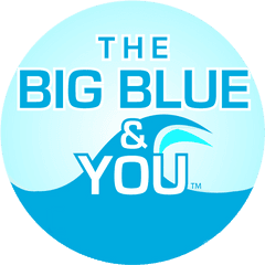 The Big Blue You Png And Green Logo