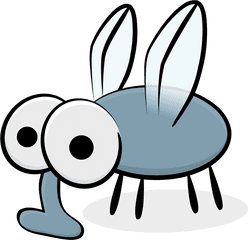 Vector Mosquitoes Cute Transparent - Mosquito Cartoon Png