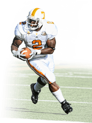 Download Hd College Football Player Running - College Png