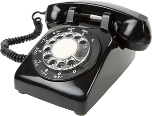 Old Phone - Present And Past Communication Png