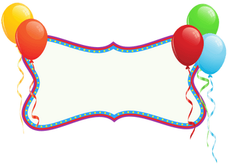 Personalized Birthday Banner For Invitations Holiday - Banner Birthday Png