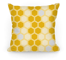 Download Large Yellow Geometric - Cushion Png