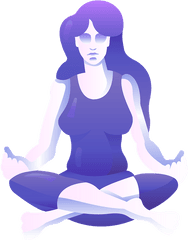 Clipart - Sitting Png