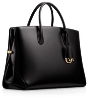 Shoulder Handbag Black Leather Free Transparent Image HD - Free PNG