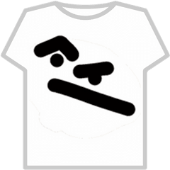 Thonk Face - Roblox Thonk Roblox T Shirt Png